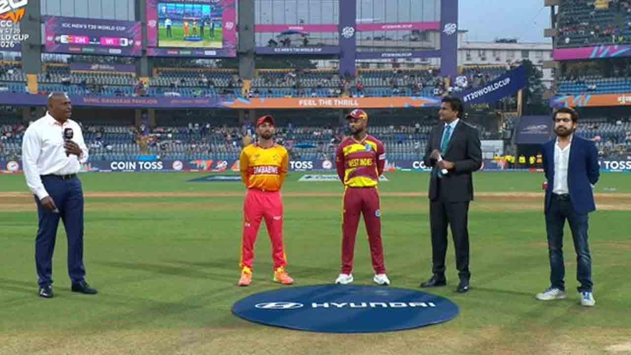 WI vs ZIM | టాస్ గెలిచిన జింబాబ్వే.. విండీస్ హిట్టర్లకు అడ్డుందా..!