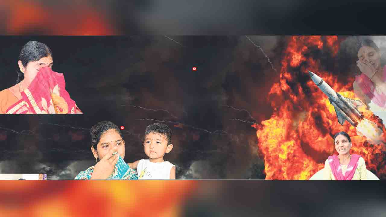 మావోళ్లు ఎట్లున్నరో.. గల్ఫ్‌ దేశాల్లో యుద్ధ జ్వాలలతో కుటుంబాల ఆందోళన