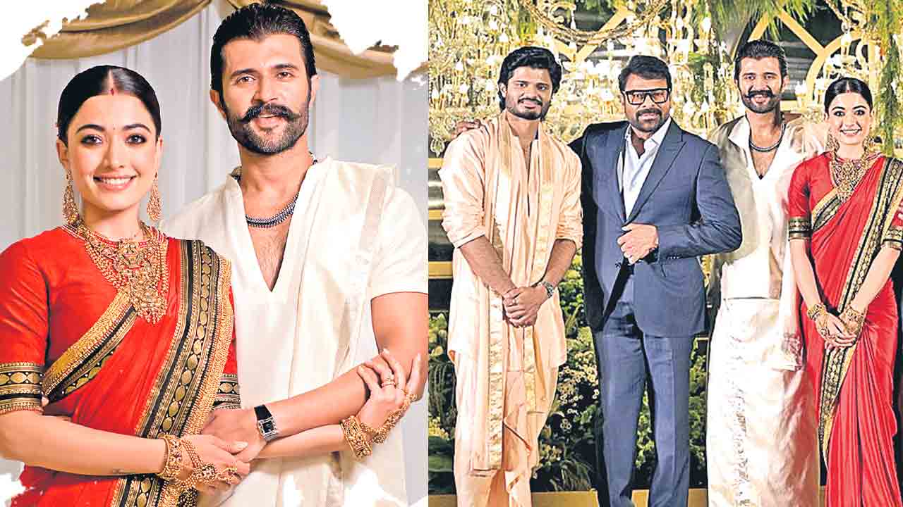 కన్నుల పండువగా విరోష్‌ రిసెప్షన్‌