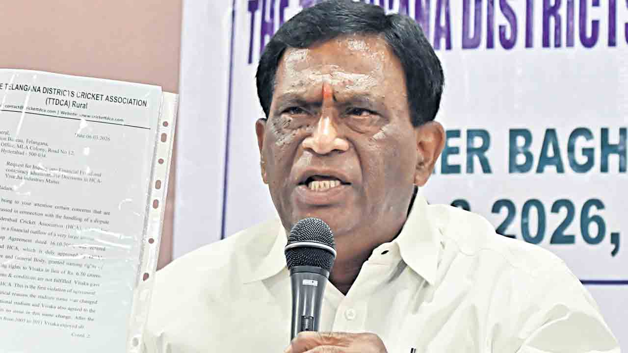 హెచ్‌సీఏ గుర్తింపు రద్దు చేయాలి.. నిధుల మళ్లీంపుపై సమగ్ర విచారణ జరుపాలి