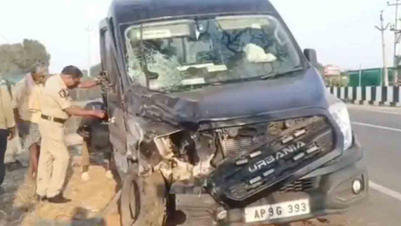 ఏపీ సీఎం కాన్వాయ్‌ ట్రయల్‌ రన్‌లో విషాదం