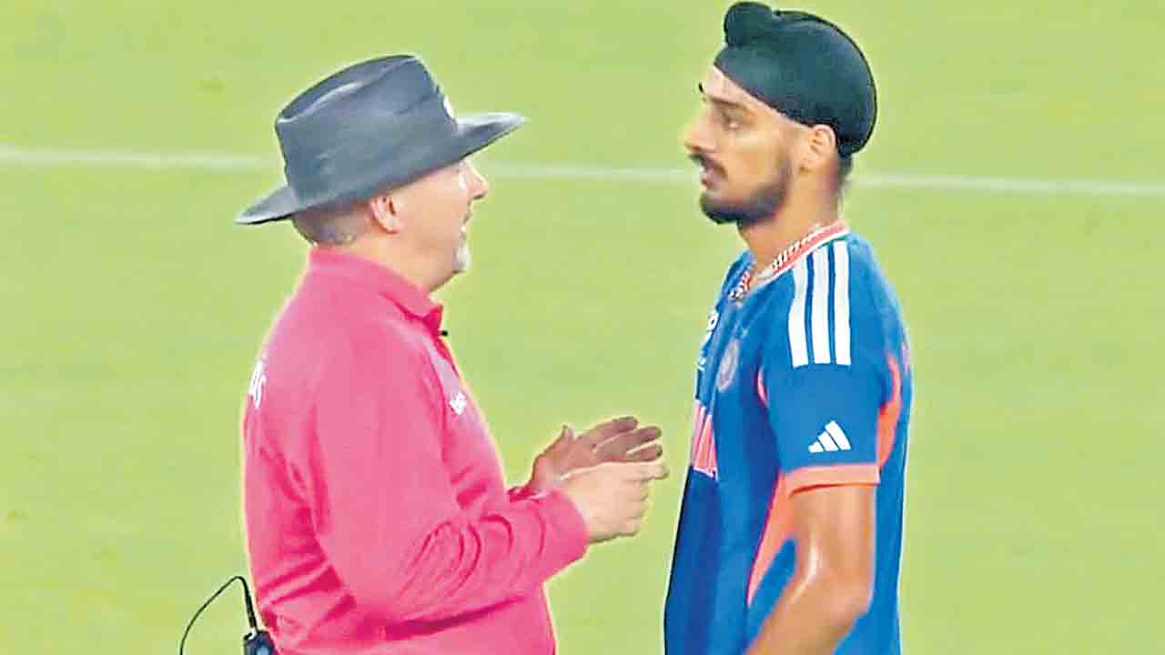 అర్ష్‌దీప్‌నకు జరిమానా