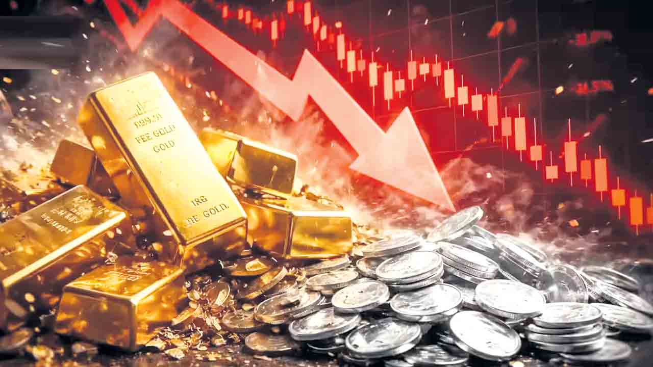 దిగొచ్చిన పుత్తడి, వెండి.. 4 శాతం వరకు తగ్గిన ధరలు