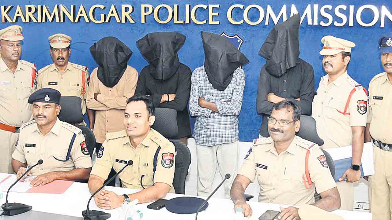 జల్సాలకు అలవాటు పడి.. దొంగలుగా మారి