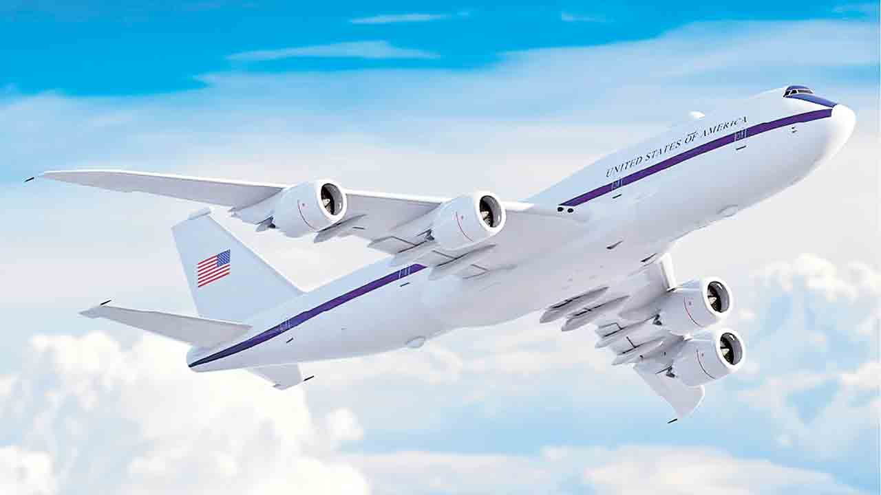 రంగంలోకి డూమ్స్‌డే ప్లేన్‌.. పశ్చిమాసియాలో ఇ-6బీ మెర్క్యురీ కదలికలు