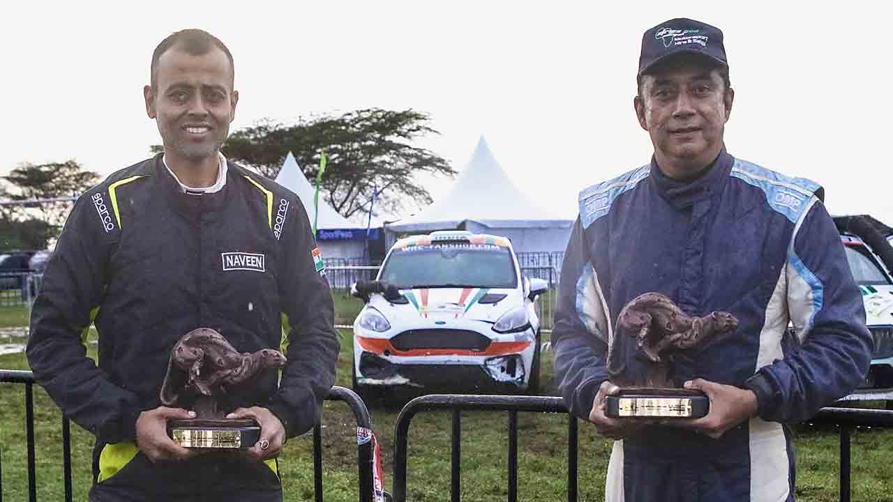 సత్తాచాటిన రేసర్‌ నవీన్‌.. డబ్ల్యూఆర్‌సీ3 రేసింగ్‌లో మూసాతో కలిసి మూడో స్థానం