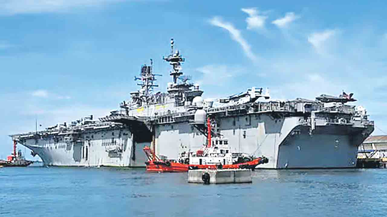 ఇరాన్‌పై భూతల దాడులు.. యుద్ధ రంగంలోకి యూఎస్‌ఎస్‌ ట్రిపోలి