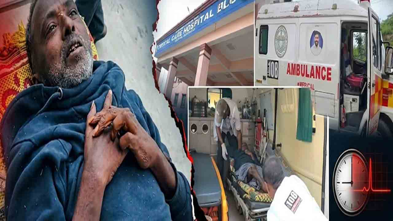 భర్తను శ్మశానంలో వదిలేసిన భార్య