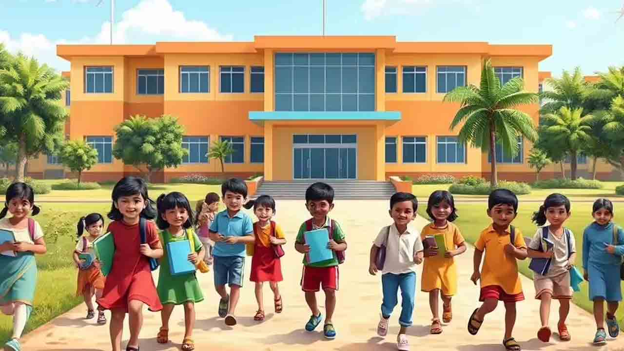 అప్పులు, సీఎస్సార్‌ నిధులతో స్కూళ్ల అభివృద్ధి