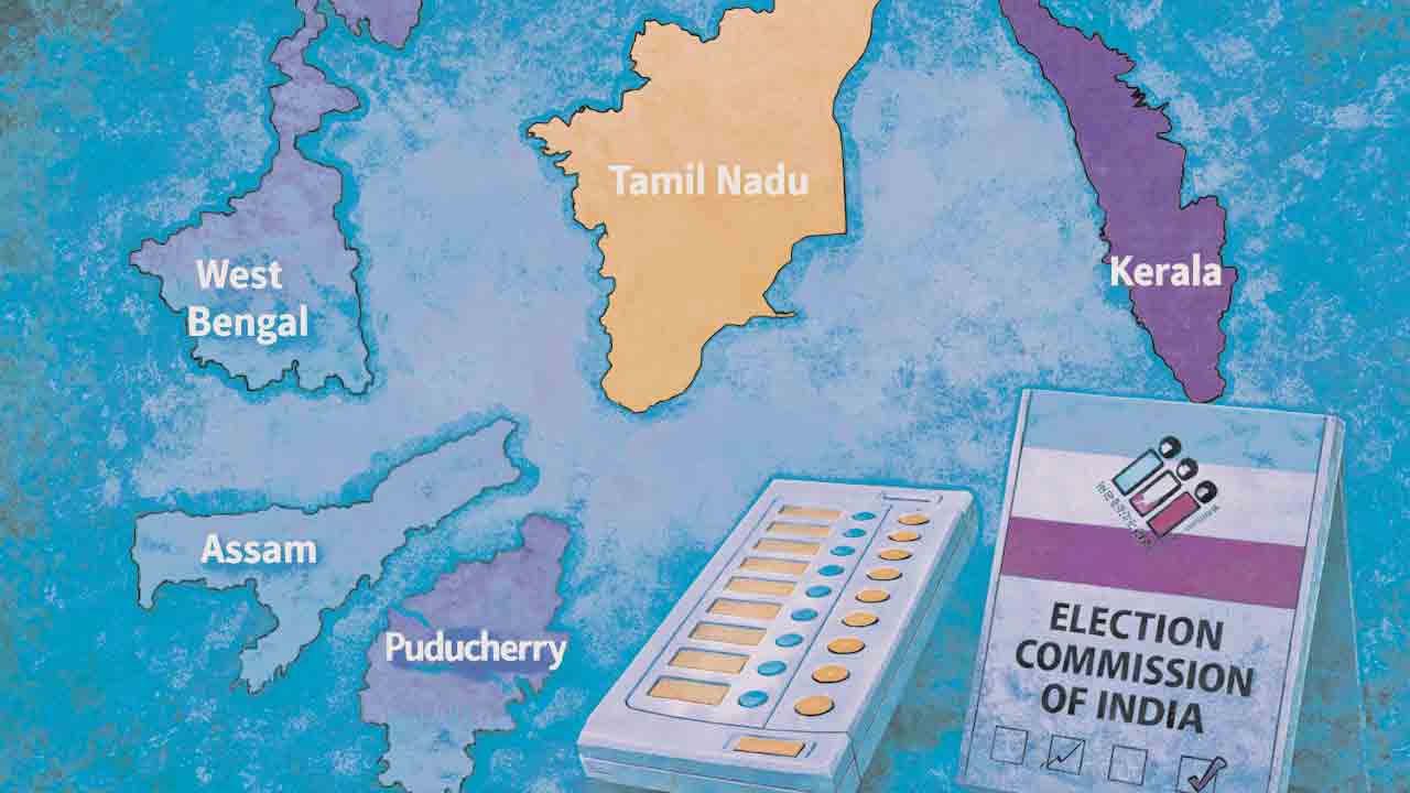 ఐదు రాష్ర్టాల్లో ప్రాంతీయ పార్టీలదే హవా!