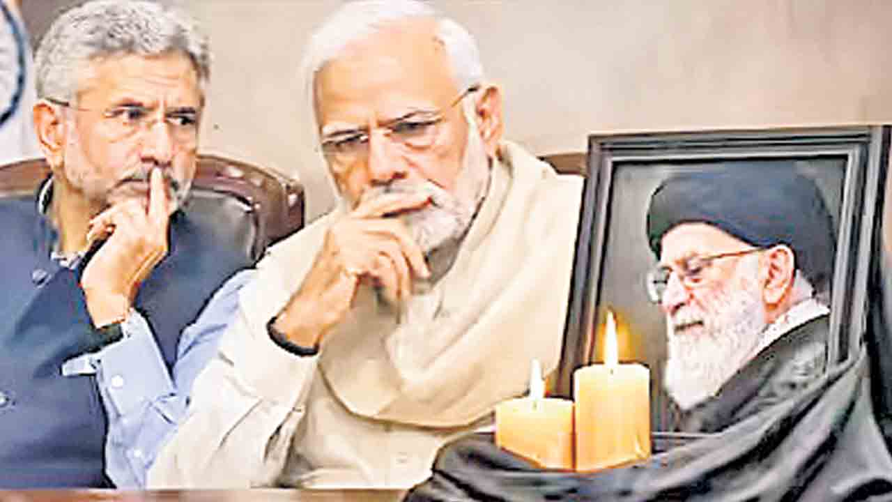 ఖమేనీ మృతిని ఖండించని భారత్‌.. యుద్ధ తీవ్రతపై మాత్రం ఆందోళన