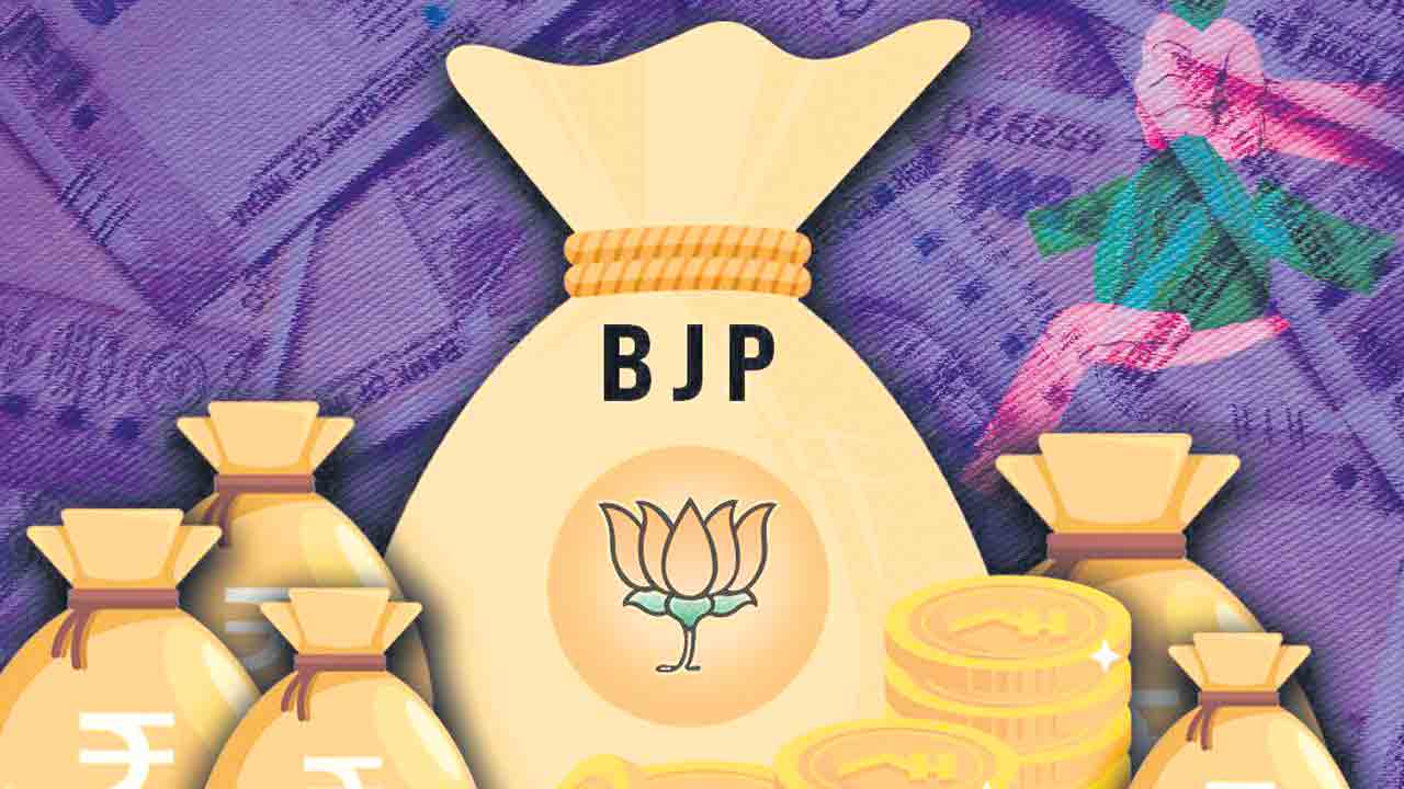 బీజేపీకే 10 రెట్లు ఎక్కువ విరాళాలు.. అన్ని జాతీయ పార్టీలకు వచ్చిన విరాళాల కంటే పదింతలు ఎక్కువ