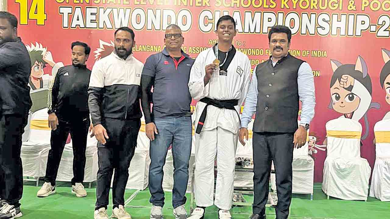 తైక్వాండోలో పవర్‌ హౌజ్‌ లిటిల్‌ చాంప్స్‌ ప్రతిభ