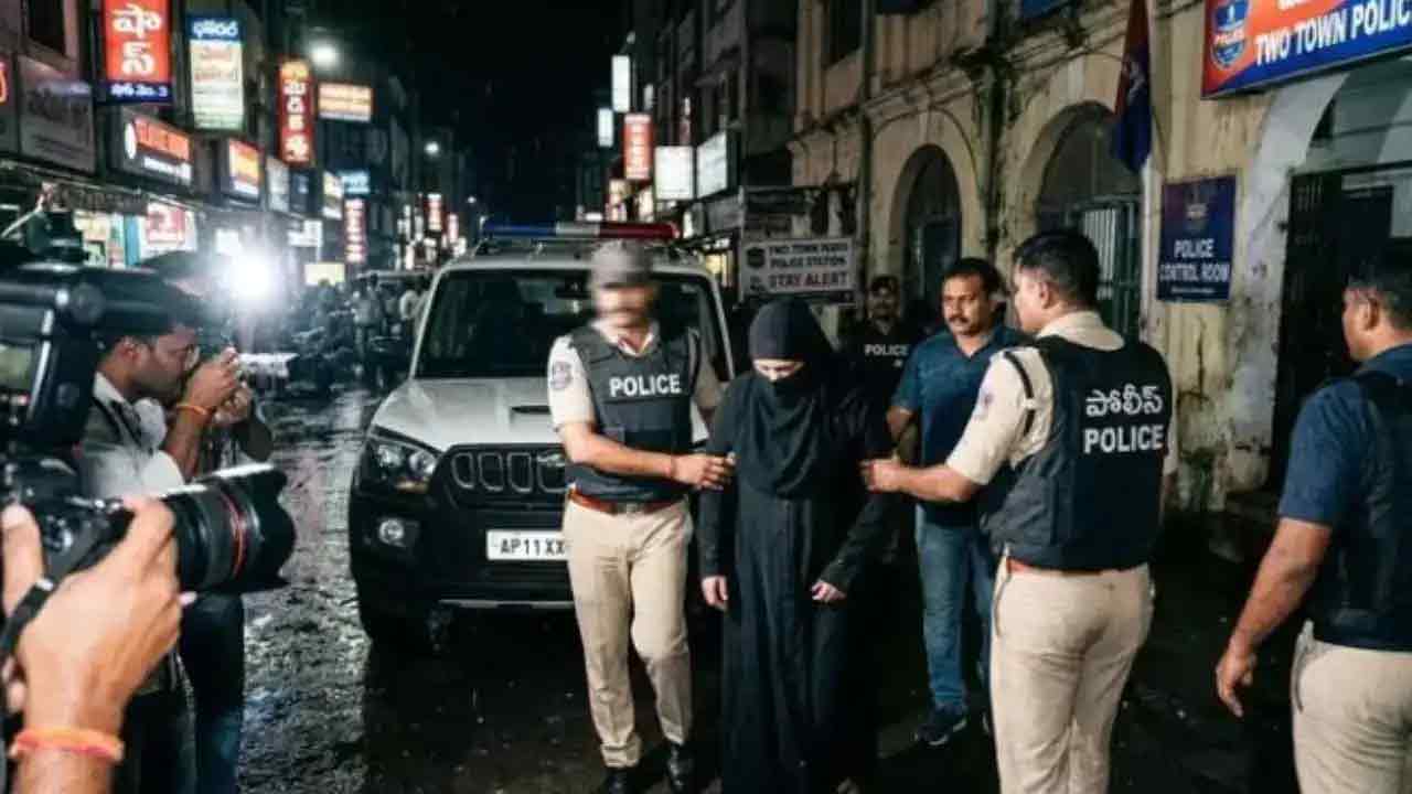 విజయవాడ ఉగ్రలింకు హైదరాబాద్‌లో.. చంచల్‌గూడలో సయిదా బేగం అరెస్టు