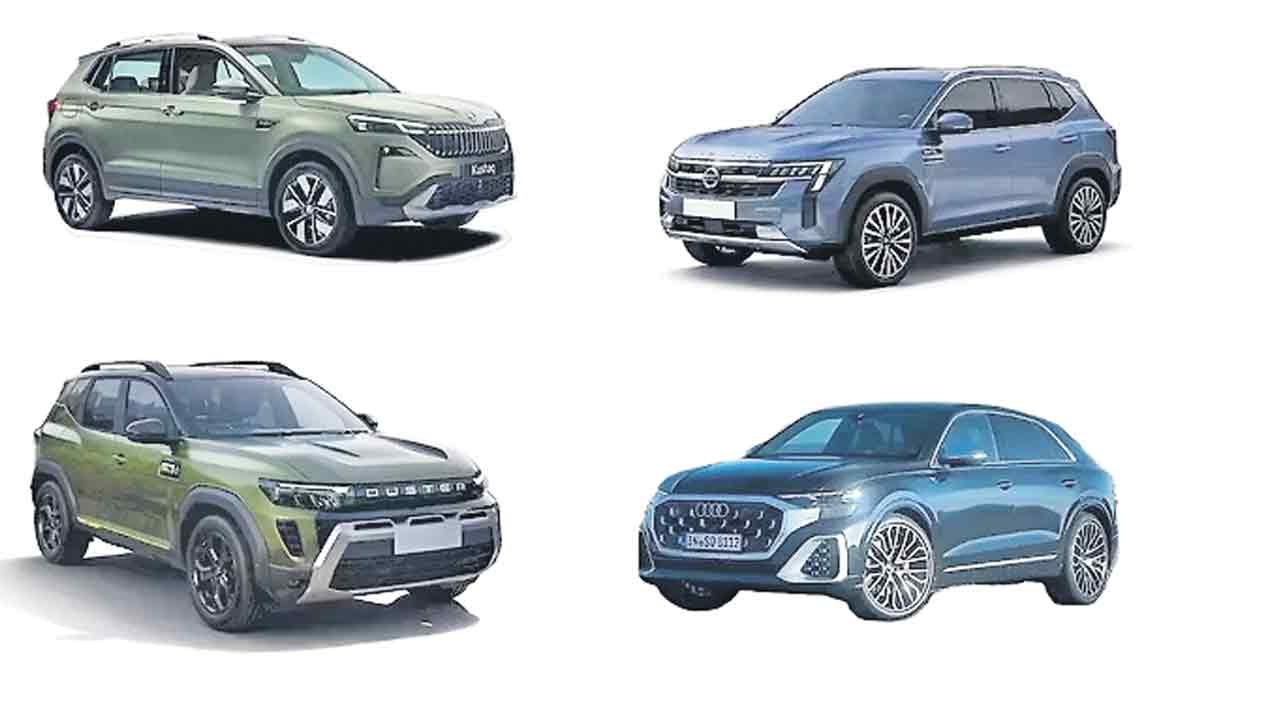 నయా కార్లు..ఫుల్‌ జోష్‌