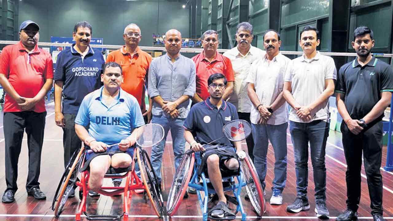 జాతీయ పారా బ్యాడ్మింటన్‌ టోర్నీ షురూ