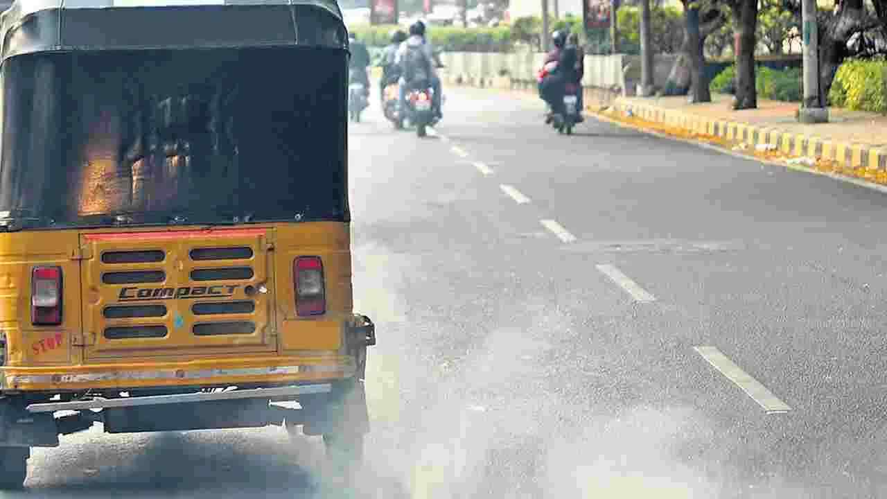 డీజిల్‌, పెట్రోల్‌ ఆటోలు ఈవీలుగా మార్పు