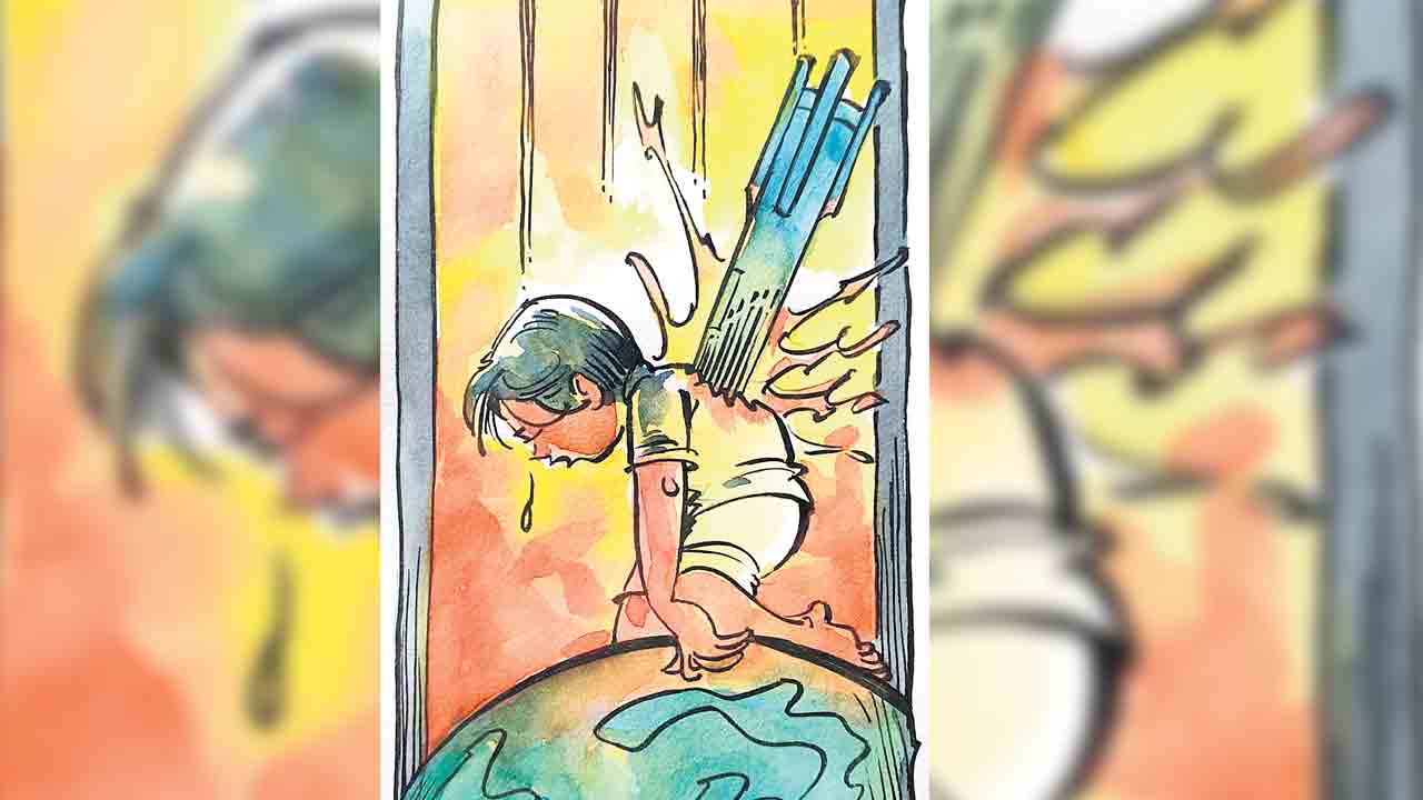 శిథిల దృశ్యం