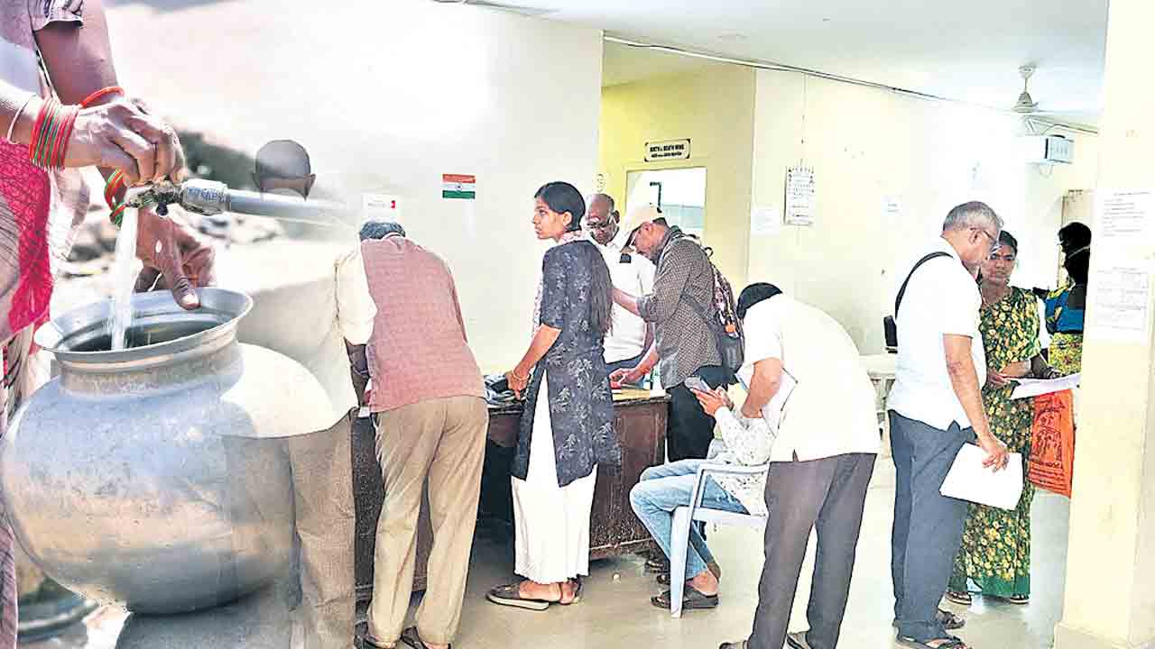 నల్లా పన్ను అస్తవ్యస్తం!