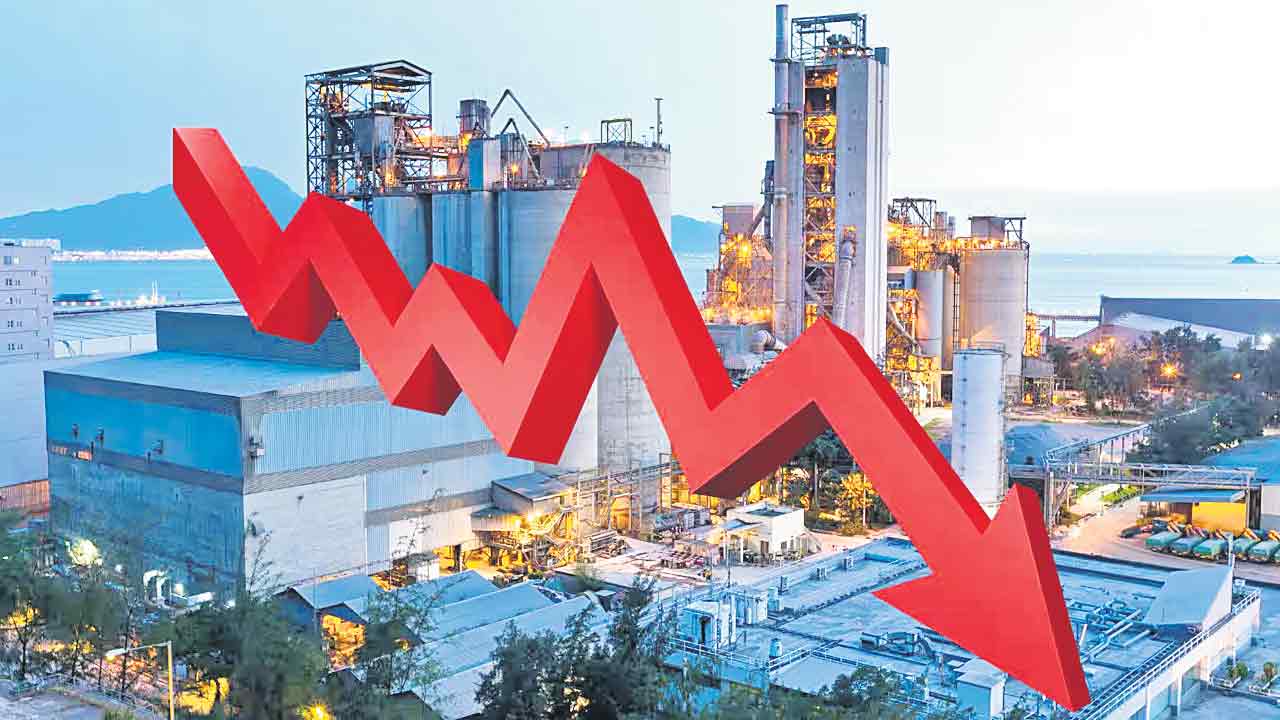 మూడు నెలల కనిష్ఠానికి పారిశ్రామికం