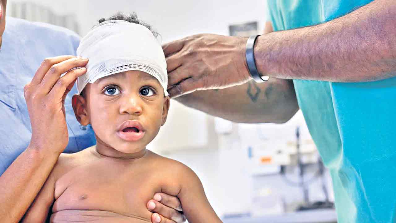 పిల్లల తలకు దెబ్బ తగిలితే!