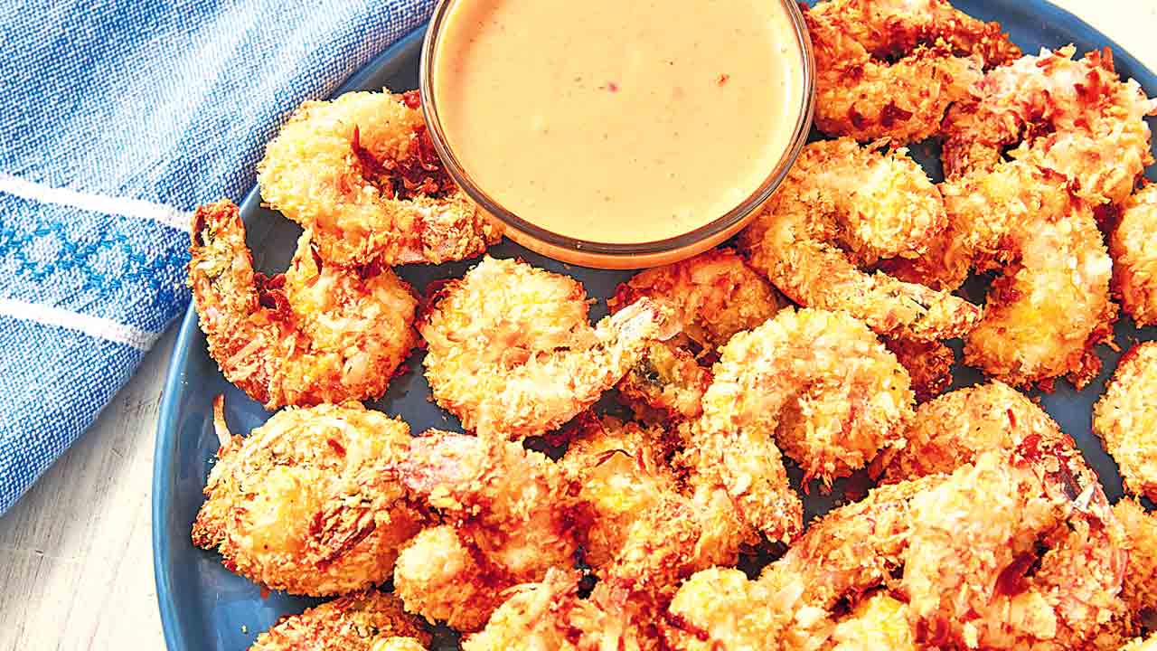 ఎయిర్‌ ఫ్రైడ్‌ కోకోనట్‌ ష్రింప్‌