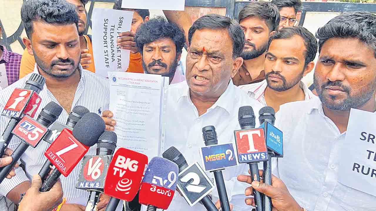 తెలంగాణ క్రికెటర్లపై సన్‌రైజర్స్‌ వివక్ష