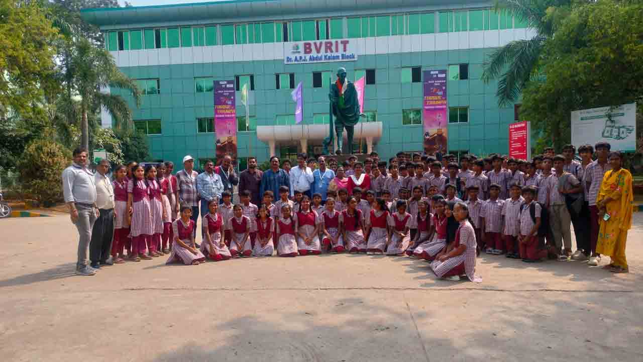 BVRIT | బీవీఆర్ఐటీలో ఇంటర్య్వూలు.. విద్యా పర్యటనలో పాల్గొన్న విద్యార్థులు