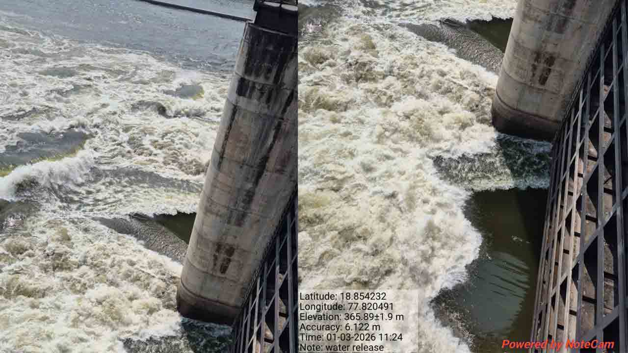 Babli Project | బాబ్లీ ప్రాజెక్టు ద్వారా తెలంగాణకు నీటి విడుదల