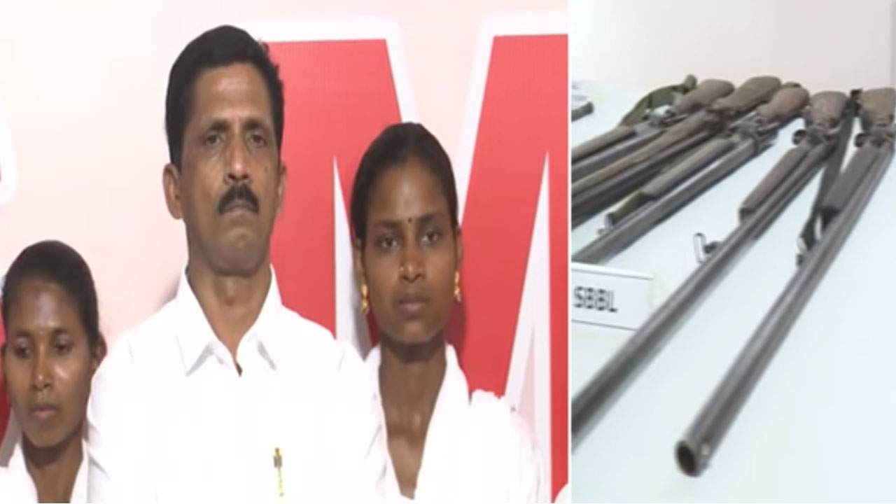 Chelluri Surrender | ఏపీలో డీజీపీ ఎదుట మావోయిస్టు కేంద్ర కమిటీ సభ్యుడు చెల్లూరి నారాయణరావు లొంగుబాటు