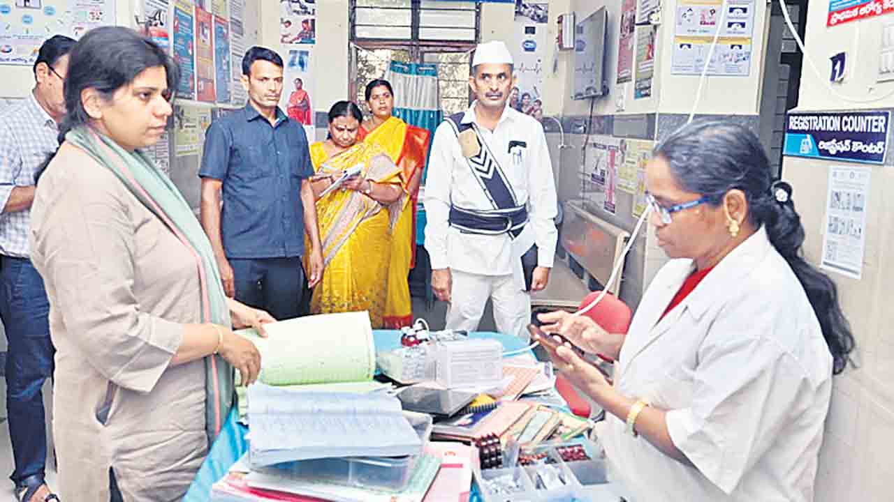 విధుల్లో అలసత్వం వహిస్తే చర్యలు