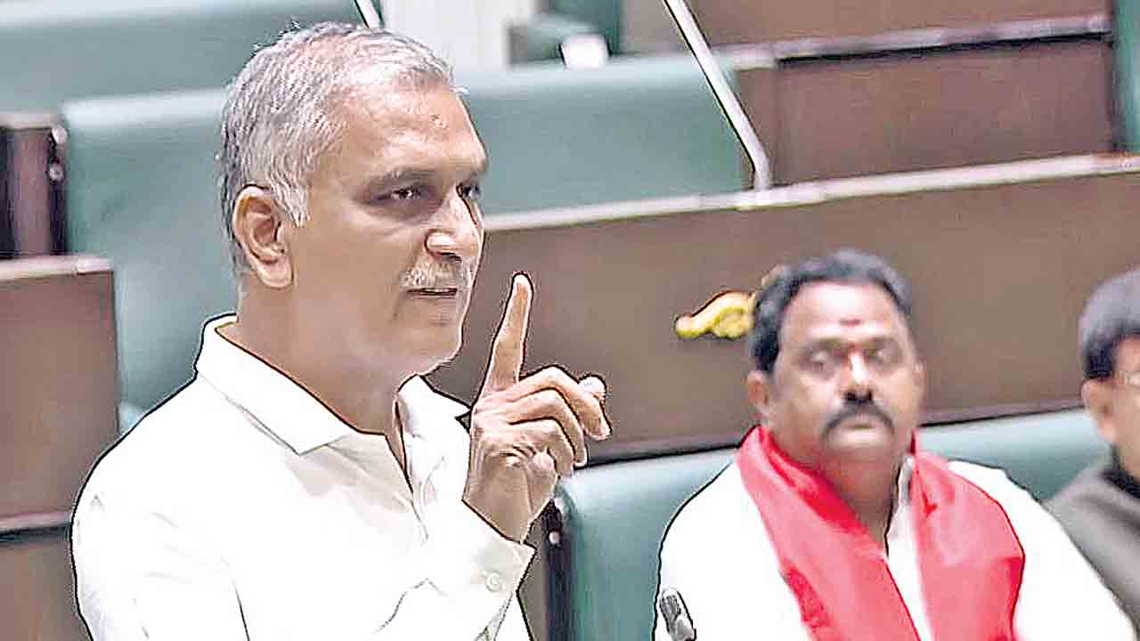 అన్నివర్గాలకు కాంగ్రెస్‌ ధోకా!.. వ్యవసాయానికి కేవలం 1,395 కోట్లేనా?.. హరీశ్‌రావు తీవ్ర ఆగ్రహం