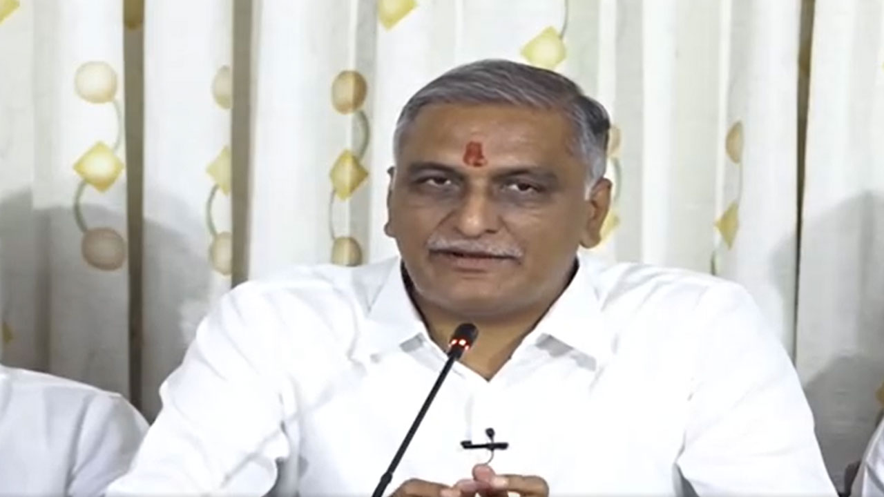 Harish Rao | అసెంబ్లీలో సీఎం రేవంత్‌రెడ్డి పహిల్వాన్ భాష మాట్లాడుతుండు : హరీష్‌రావు