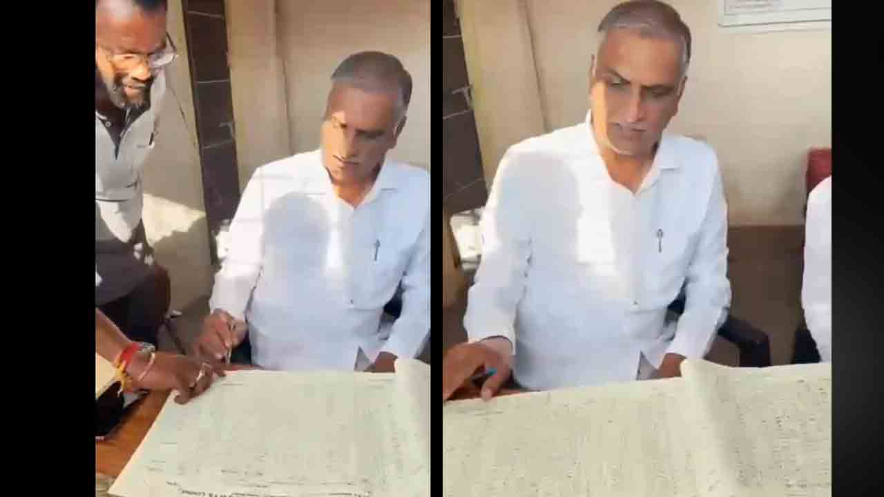 Harish Rao | సబ్‌స్టేషన్‌లో హరీష్‌ రావు ఆకస్మిక తనిఖీలు.. వీడియో