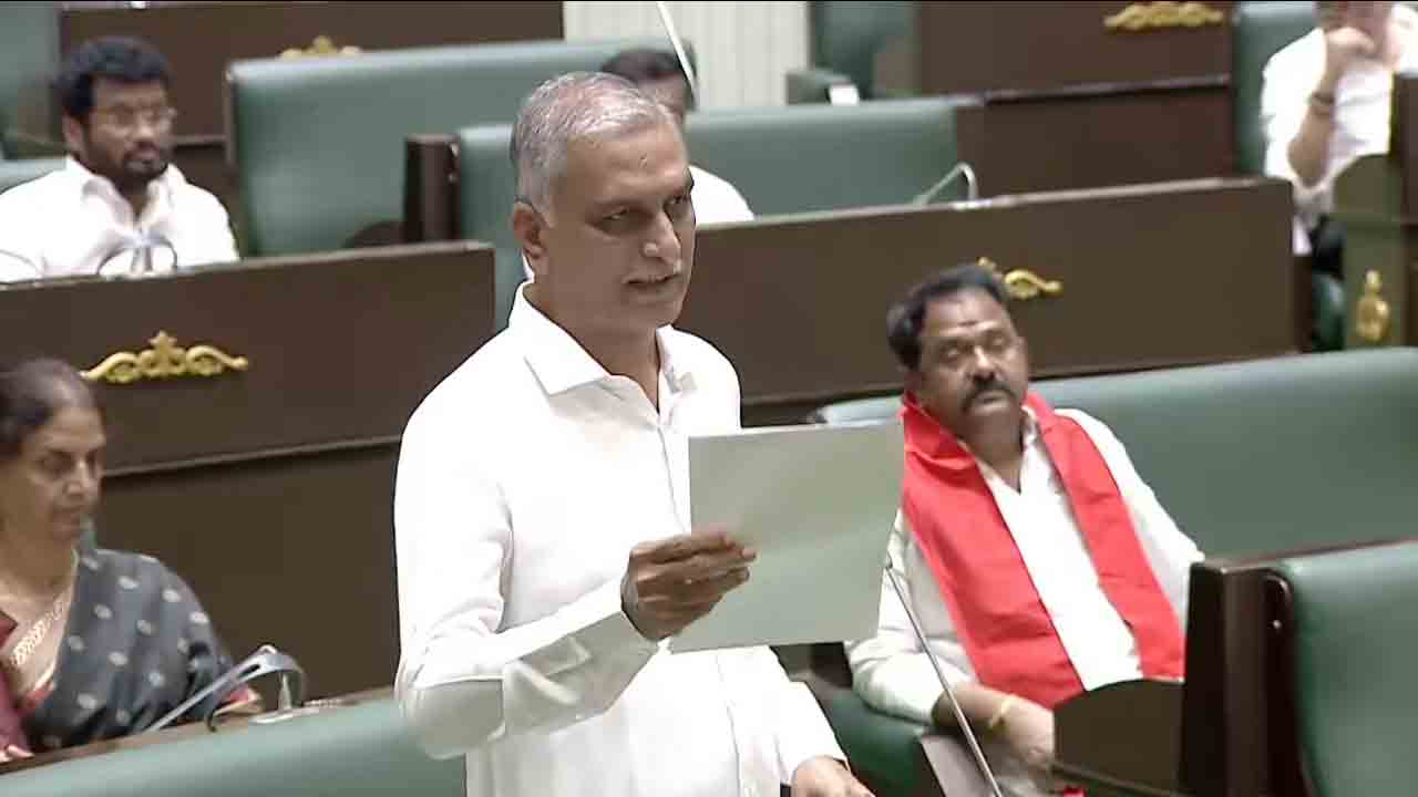 Harish Rao | మంత్రి పొంగులేటి రాజీనామా చేసి.. విచారణ ఎదుర్కోవాలి : హరీష్‌ రావు