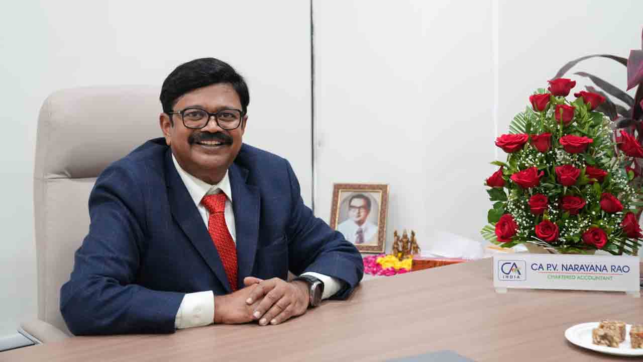 ICAI | న్యూఢిల్లీ ఐసీఏఐ ఎస్ఆర్‌ఎస్బీ కో-ఆప్టెడ్‌ మెంబర్‌గా సీఏ పీవీ నారాయణరావు