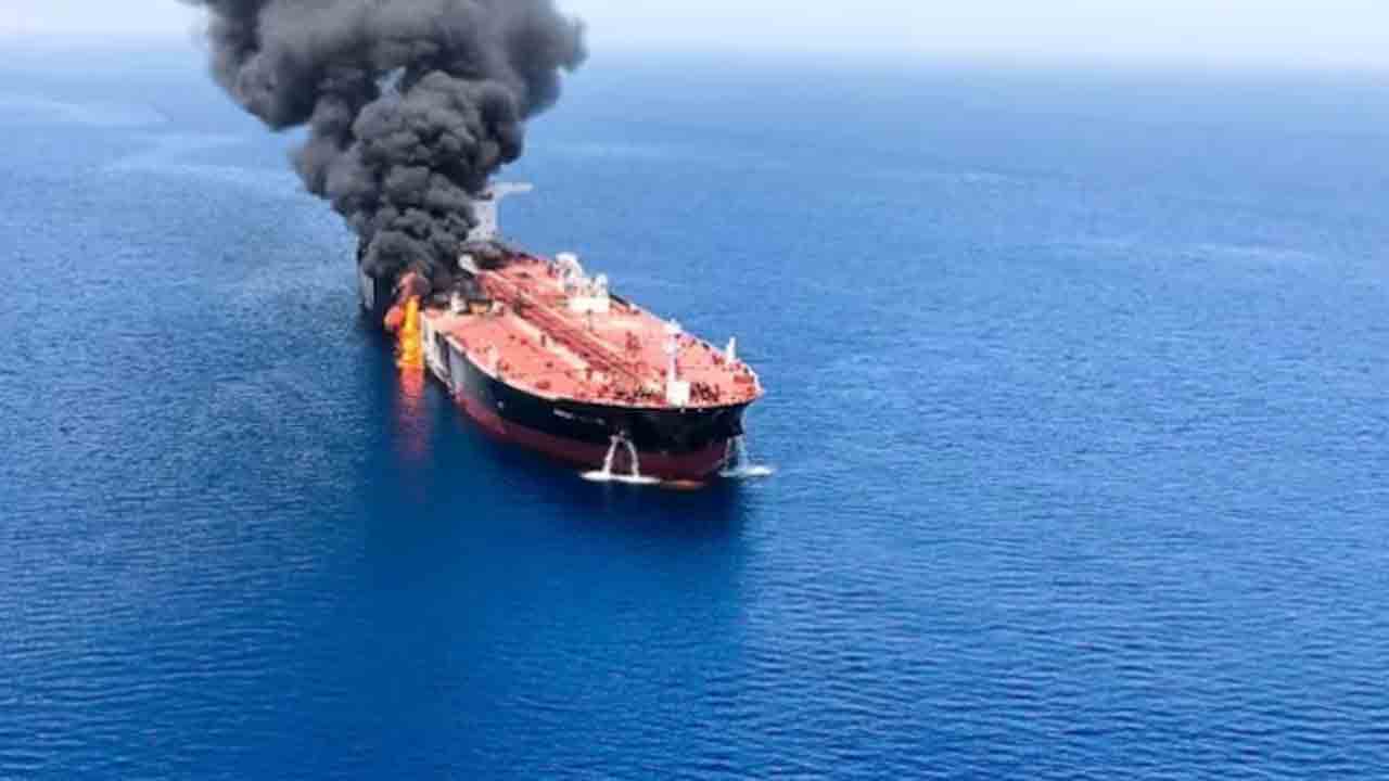 Indian crew member killed | ఆయిల్‌ ట్యాంకర్‌పై డ్రోన్‌ దాడి.. భారతీయ మెరైన్‌ మృతి