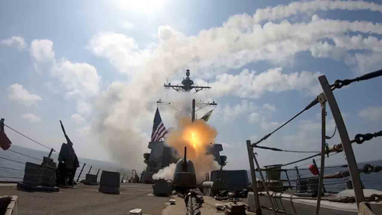 Iran hits US tanker | యుద్ధనౌకను ముంచేయడంపై ఇరాన్‌ ప్రతీకారం.. అమెరికా ట్యాంకర్‌ షిప్‌పై దాడి