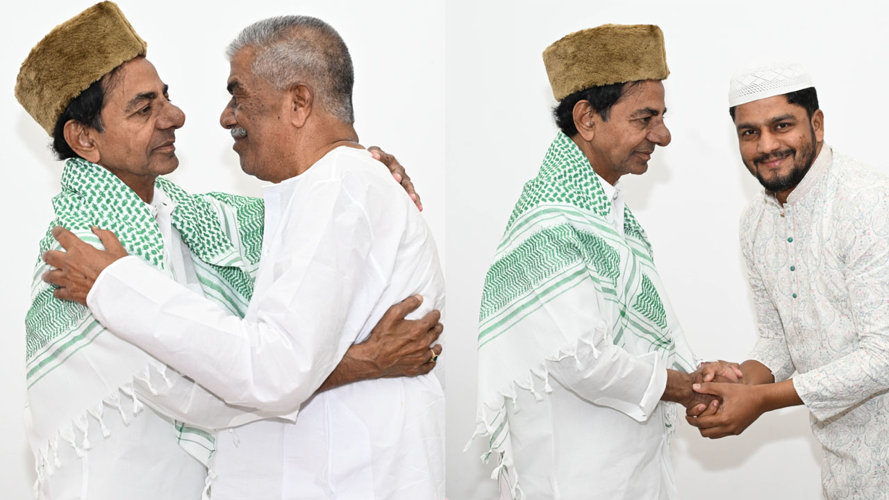 Ramadan | రంజాన్‌ సందర్భంగా కేసీఆర్‌ను కలిసిన చిన్ననాటి స్నేహితుడు
