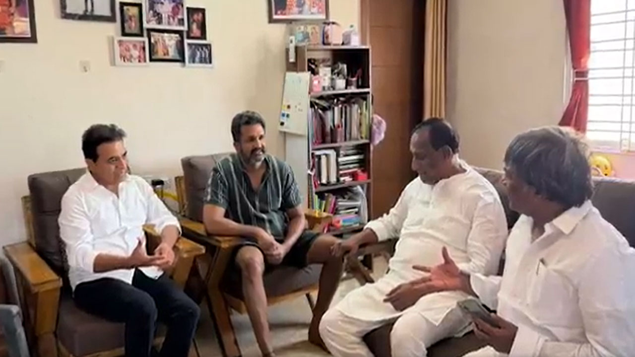 KTR | ప్రమాదంలో గాయపడిన మన్నె క్రిశాంక్‌ను పరామర్శించిన కేటీఆర్