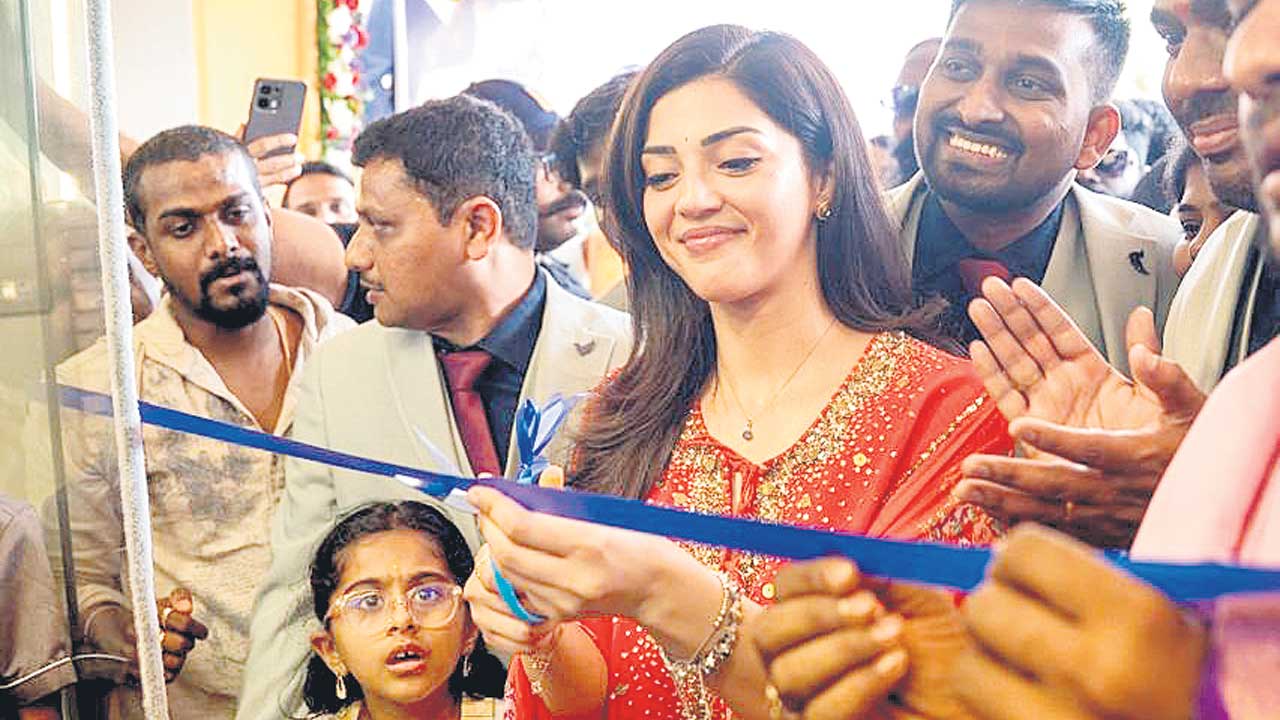 నగరంలో మెరిసిన మెహ్రీన్‌