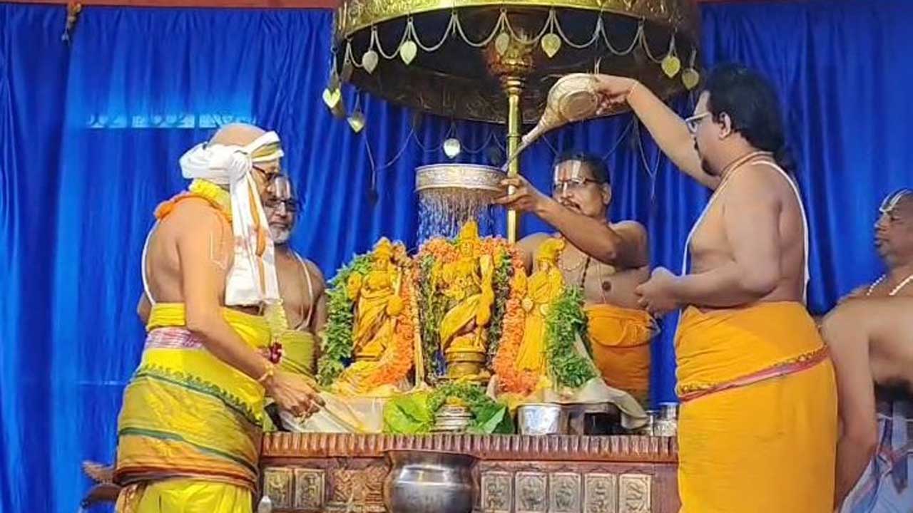 రాములోరి పెళ్లి పనులు షురూ..