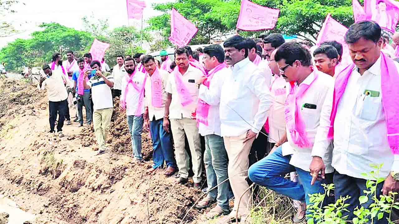 ఎన్‌హెచ్‌పై కల్వర్టు నిర్మించాలి