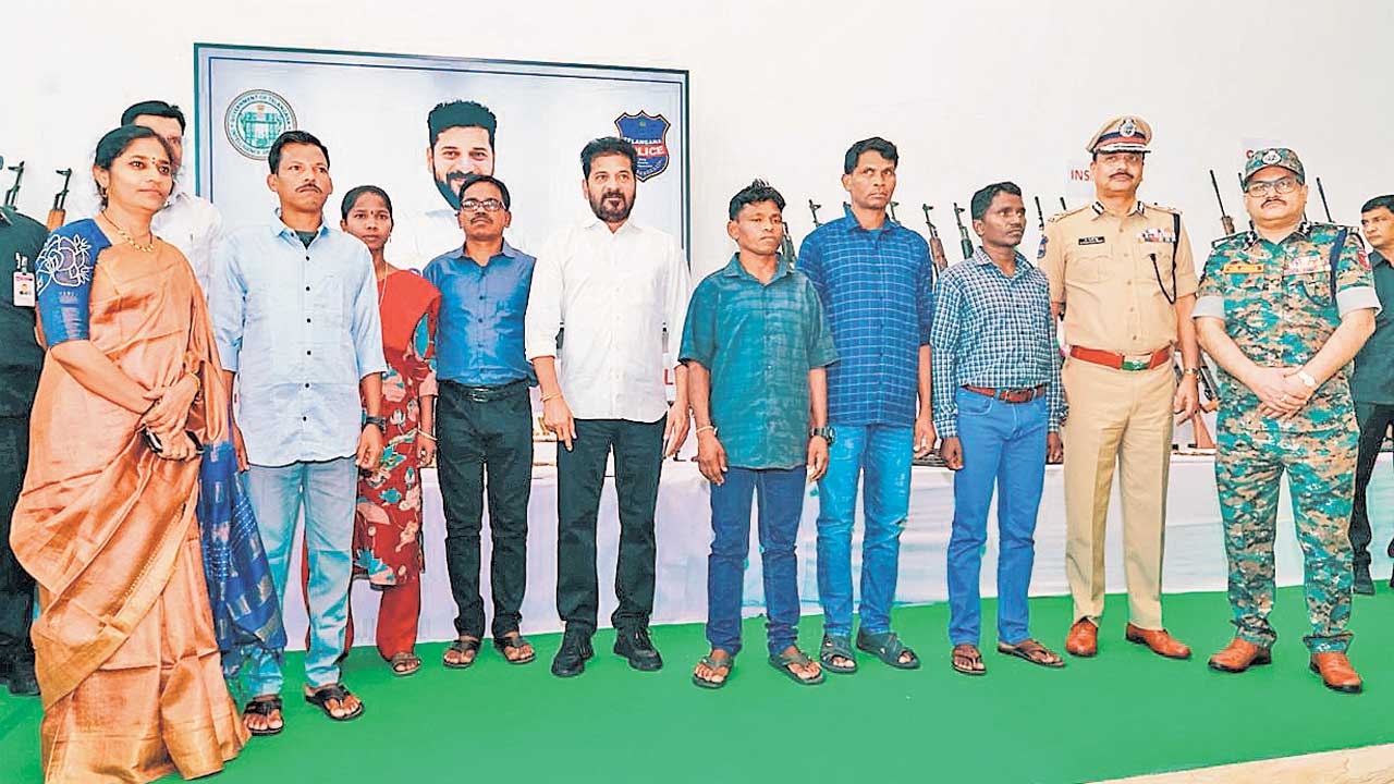 లొంగిపోయిన మావోయిస్టుల బాధ్యత మాదే