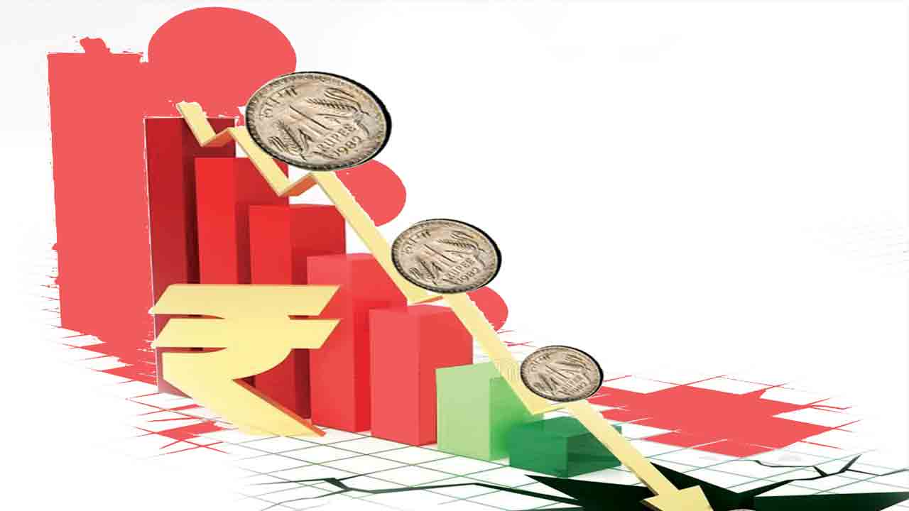 ఆల్‌టైమ్‌ కనిష్ఠానికి రూపీ