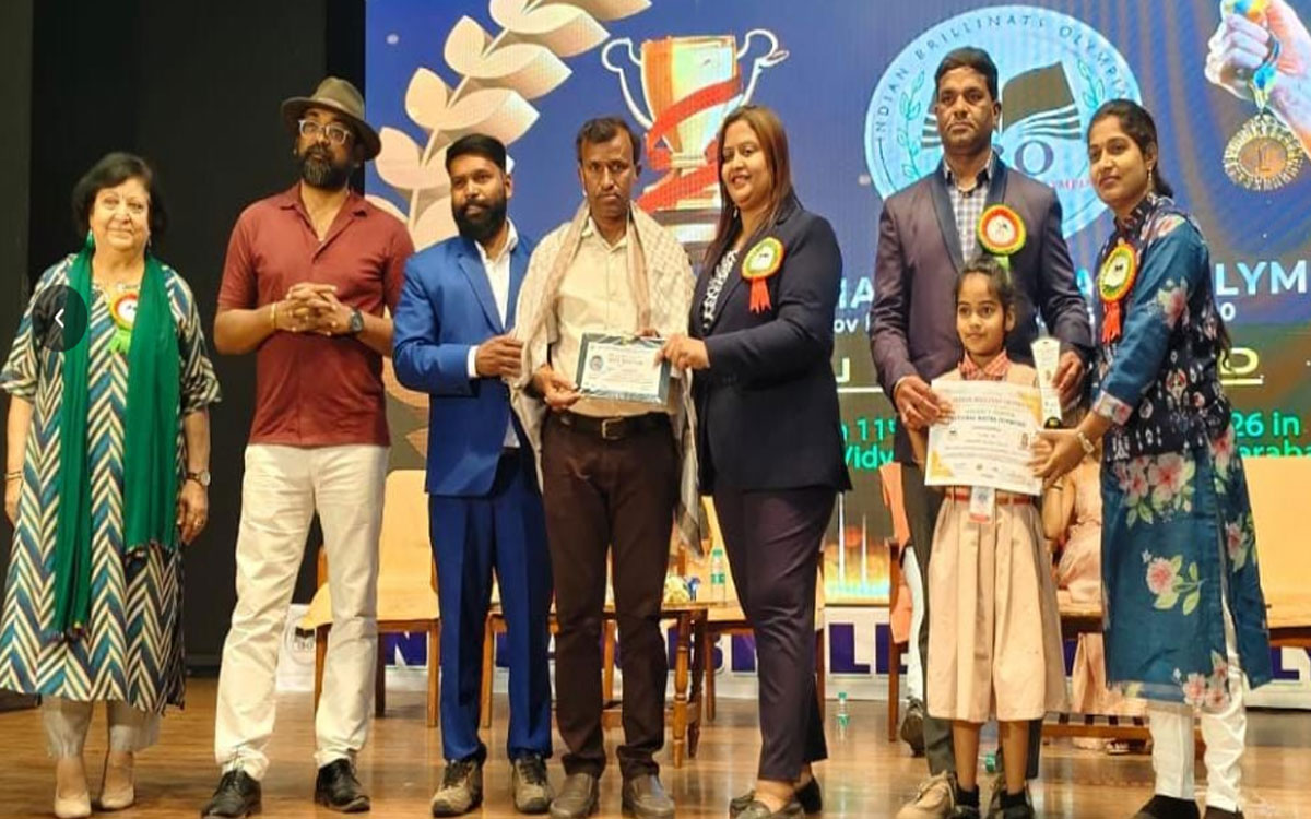 మ్యాథ్స్ ఒలంపియాడ్‌లో సోమ శివాన్షిక ప్ర‌తిభ‌