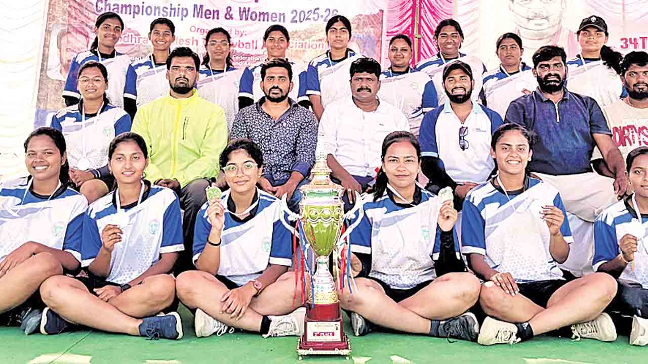 తెలంగాణకు కాంస్యం.. సౌత్‌జోన్‌ త్రోబాల్‌ చాంపియన్‌షిప్‌