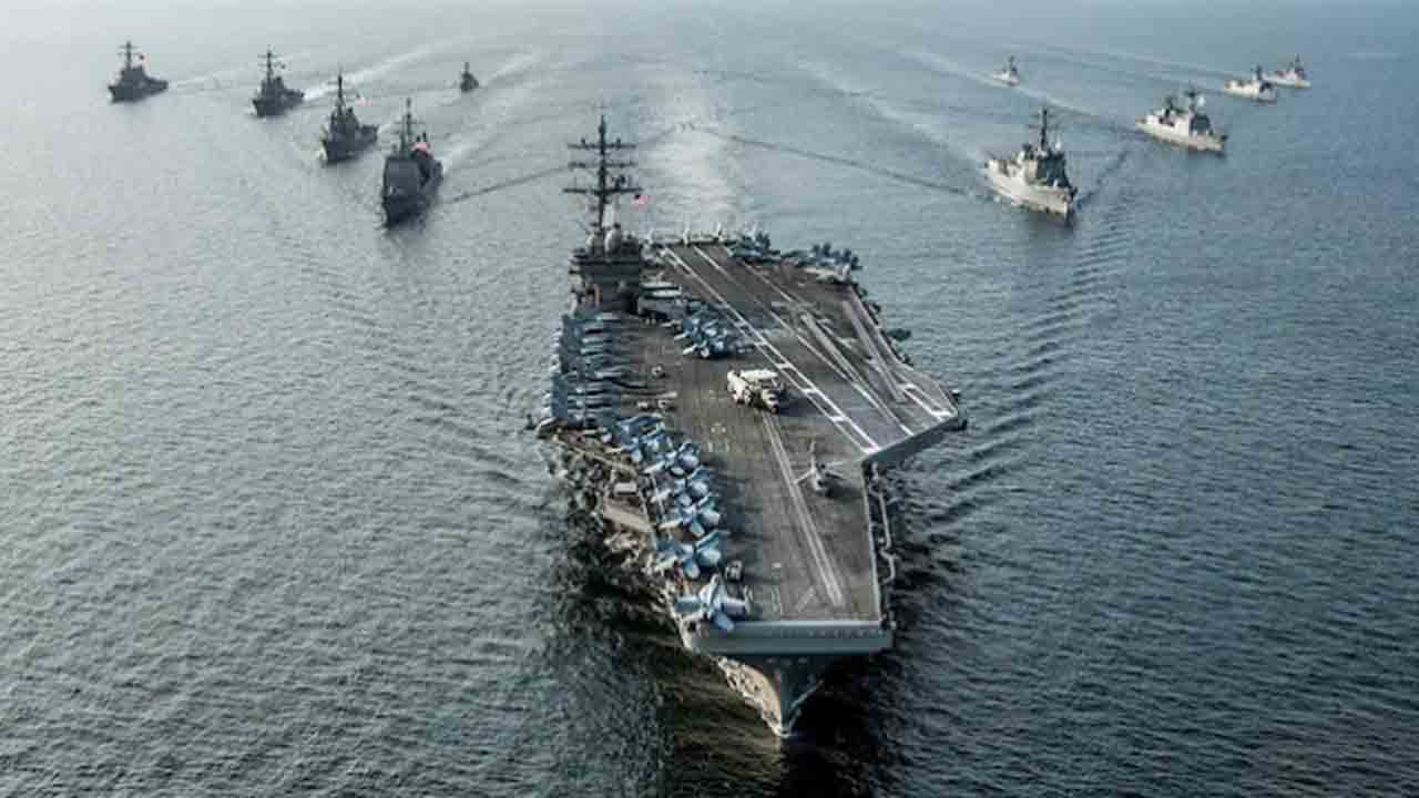 USS Abraham Lincoln | హెచ్చరించిన తర్వాత.. యూఎస్ఎస్ అబ్రహం లింకన్‌పై   ఇరాన్‌ క్షిపణి ప్రయోగం!