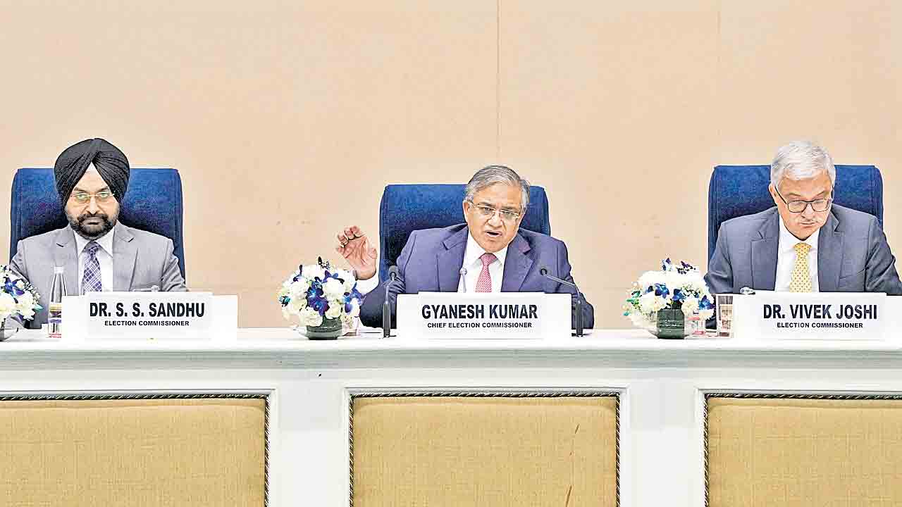 ఐదు అసెంబ్లీలకు మోగిన నగారా