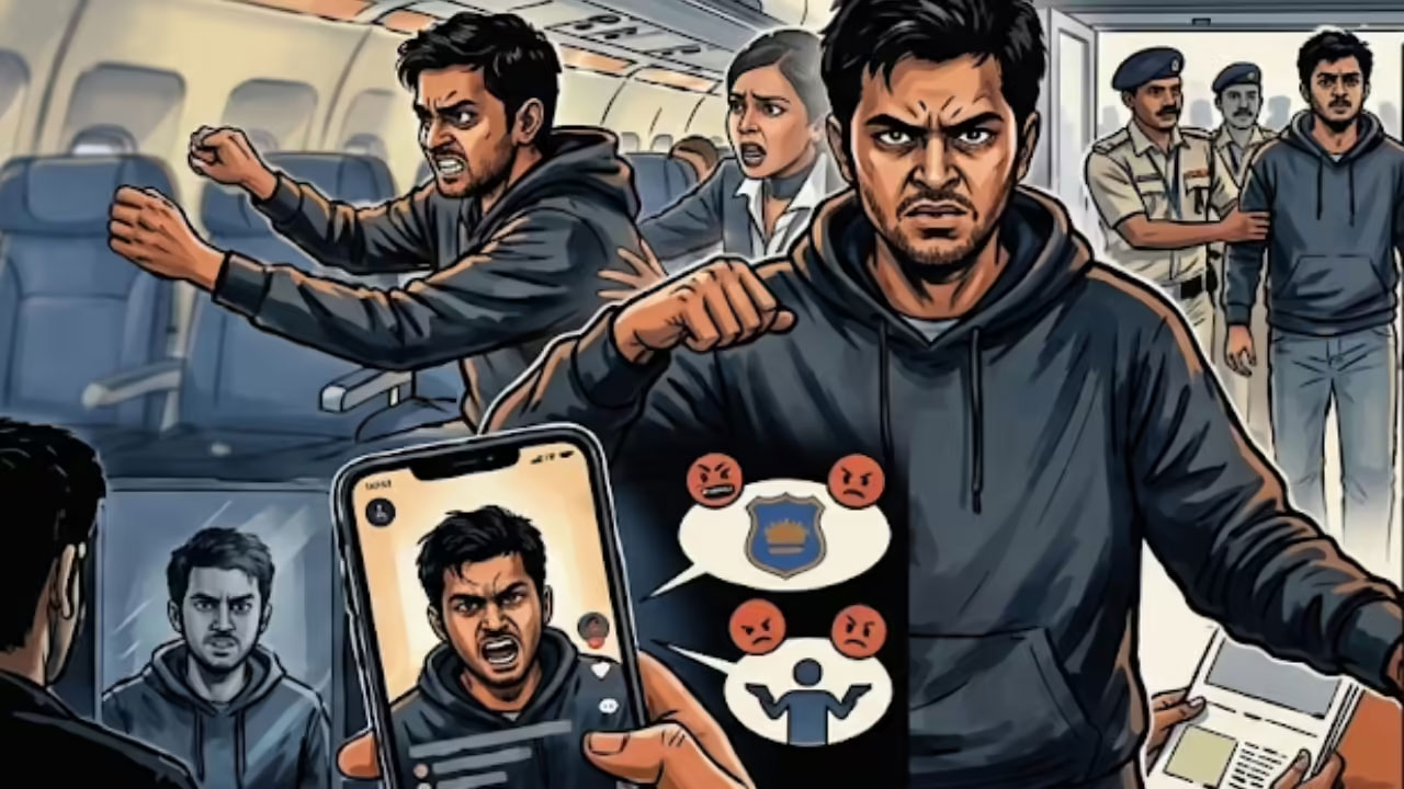 Aircraft Door | విమానం గాల్లో ఉండగా ఎమర్జెన్సీ డోర్‌ తీసిన ఐఐటీయన్‌.. తర్వాత ఏం జరిగిందంటే..!